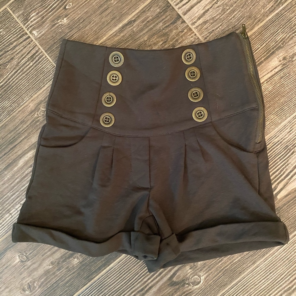 High waisted shorts